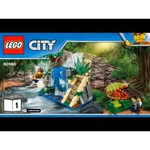 Классический конструктор LEGO City 60160 Передвижная лаборатория в джунглях