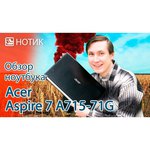 Acer ASPIRE 7 (A715-71G-51TN) (Intel Core i5 7300HQ 2500 MHz/15.6"/1920x1080/6Gb/2000Gb HDD/DVD нет/NVIDIA GeForce GTX 1050/Wi-Fi/Bluetooth/Windows 10 Home) обзоры