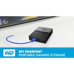 Western Digital My Passport portable game drive for PS4 4 TB (WDBZGE0040BBK)