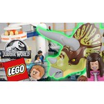 Конструктор LEGO Jurassic World 75937 Нападение трицератопса