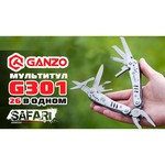 Мультитул GANZO G301B special edition (26 функций) с чехлом обзоры