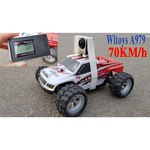 WL Toys WLtoys Радиоуправляемая модель Монстра WLtoys A979 4WD RTR 1:18 Blue - WLT-A979-Blue