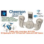 CXHOBBY Cheerson Радиоуправляемый квадрокоптер Cheerson CX-17 Cricket WiFi FPV G-Sensor Selfie камера 0.3MP - CX-17