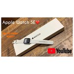 Apple Watch SE GPS 40mm Gold Aluminum Case with Starlight Sport Band (Золотистый/сияющая звезда)