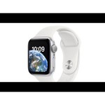 Apple Watch SE GPS 40mm Gold Aluminum Case with Sport Band Starlight MKQ03