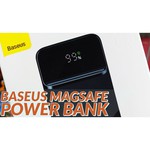 Внешний аккумулятор Baseus Magnetic Wireless Charging 10000mAh PPMT-03 (Blue)