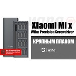 Набор отвёрток Xiaomi Mi x Wiha Precision Screwdriver (DZN4020CN) темно-серый