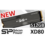 Твердотельный накопитель Silicon Power 512 ГБ M.2 SP512GBP34XD8005