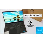 15.6" Ноутбук DELL Inspiron 3511 (1920x1080, Intel Core i5 2.4 ГГц, RAM 8 ГБ, SSD 256 ГБ, HDD 1000 ГБ, Windows 11 Home)