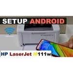 Принтер лазерный HP LaserJet M111w, ч/б, A4