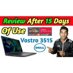 DELL Ноутбук Dell Vostro 3515 3515-5548 (15.6", Ryzen 7 3700U, 8Gb/ SSD 512Gb, Radeon RX Vega 10 Graphics) Черный